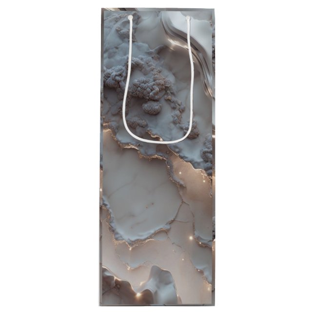 Sac Cadeau Pour Bouteille Lumina (Devant)