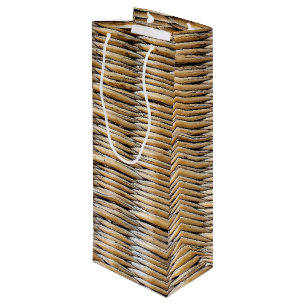 Sac Cadeau Pour Bouteille Macro du panier