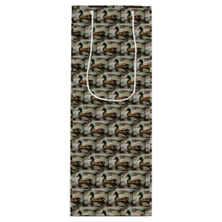 Sac Cadeau Pour Bouteille Mallard Duck
