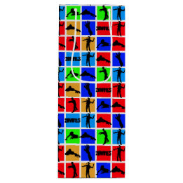Sac Cadeau Pour Bouteille Motif Zombies coloré