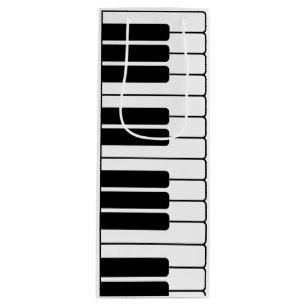 Sac Cadeau Pour Bouteille Piano clavier musicien cadeau jumbo touches de nou