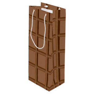 Sac Cadeau Pour Bouteille Plaisir de l'amateur de chocolat
