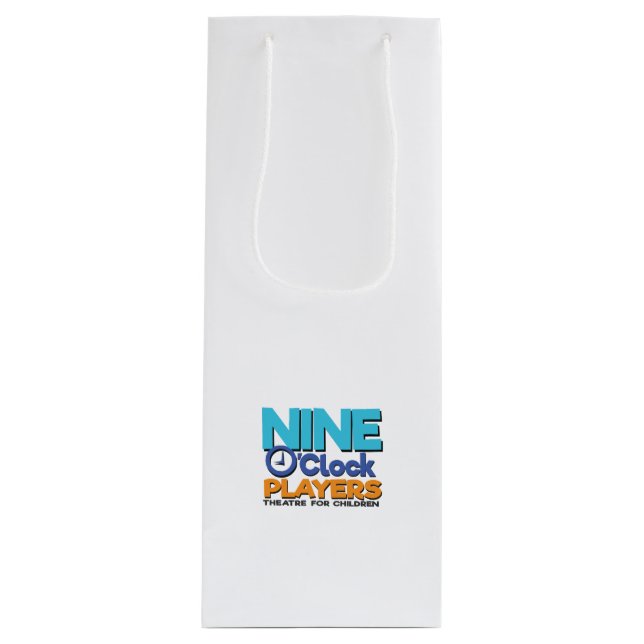 Sac Cadeau Pour Bouteille Sacoche cadeau du logo couleur NOP (Devant)