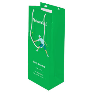 Sac Cadeau Pour Bouteille Tennis