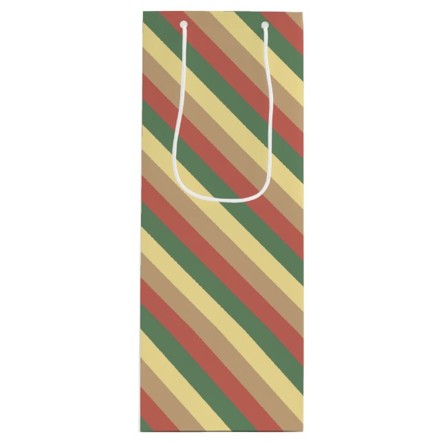 Sac Cadeau Pour Bouteille Thé vert (Devant)