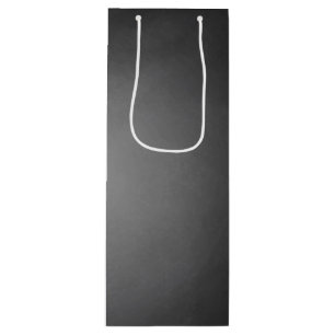 Sac Cadeau Pour Bouteille Vignette Chalkboard tendance