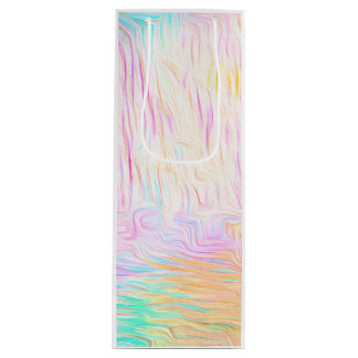 Sac Cadeau Pour Bouteille Vintage Boho Fantasy – Ethereal Pattern Gift Bag