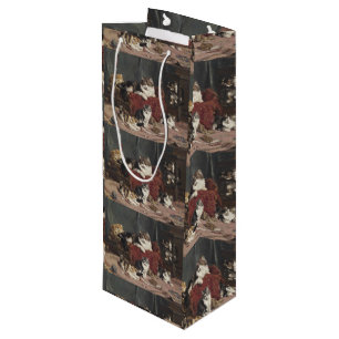 Sac Cadeau Pour Bouteille Vintage Charles Van den Eycken