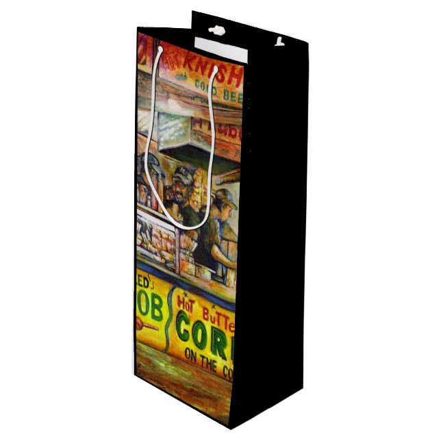 Sac Cadeau Pour Bouteille Vous ne pouvez pas rivaliser avec cela (Devant Angle)