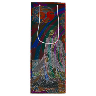 Sac Cadeau Pour Bouteille Whimsical Halloween Dreams