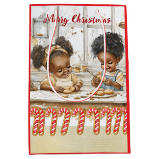 Sac cadeau pour enfants afro-américains