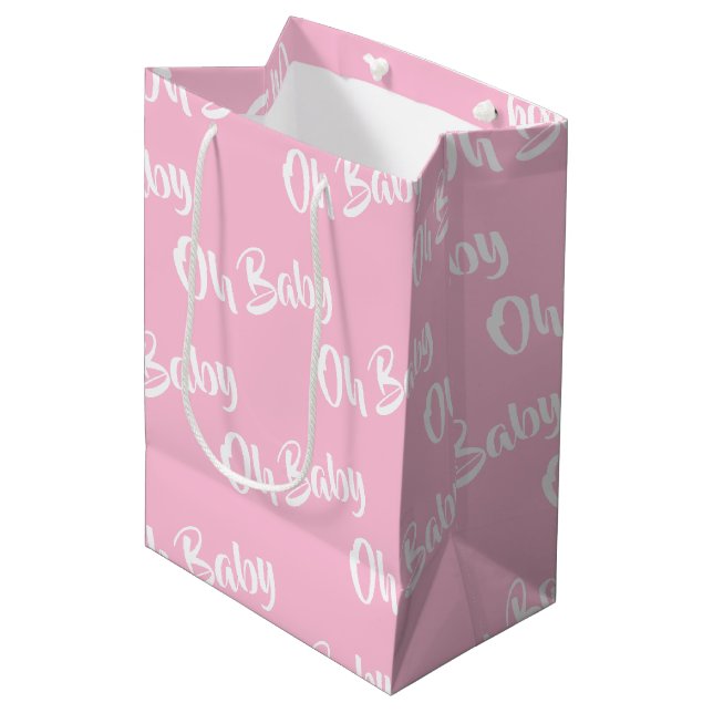 Sac cadeau pour fille bébé (Devant Angle)
