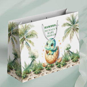 Sac cadeau pour la fête prénatale de Little Dino à