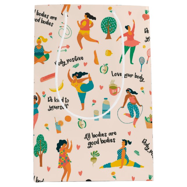 Sac cadeau pour la positivité corporelle (Devant)