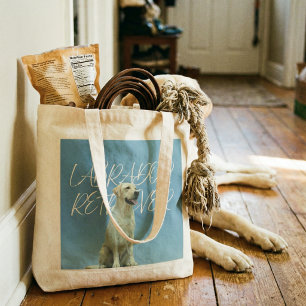 Sac Cadeau pour Maman de Chien Photo Rétro Labrado