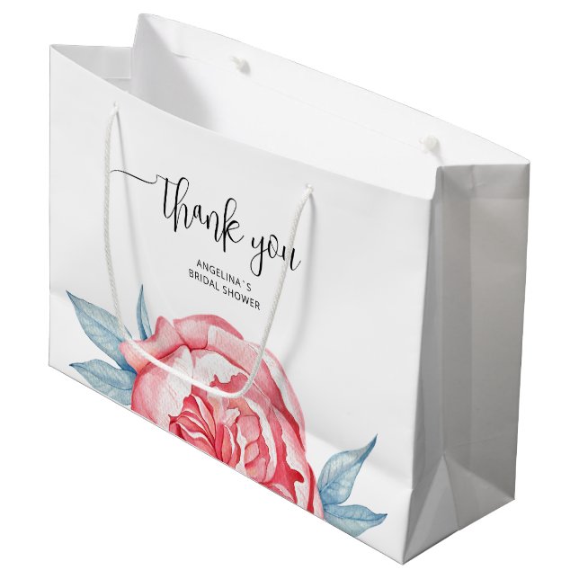 Sac cadeau pour une douche nuptiale (Devant Angle)