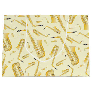 Sac Cadeau Professeur de groupe de musique saxophoniste Grand