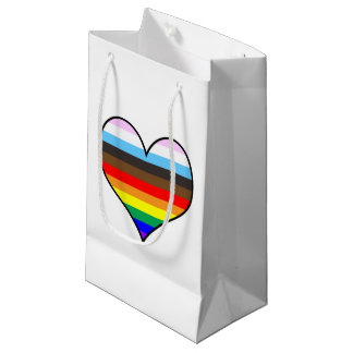 Sac cadeau Rainbow Heart