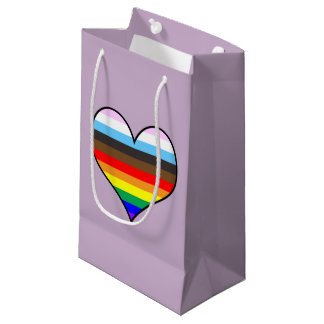 Sac cadeau Rainbow Heart