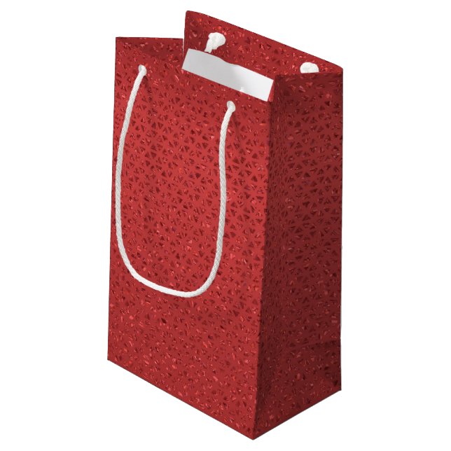 Sac cadeau Red Glittery (Dos Angle)