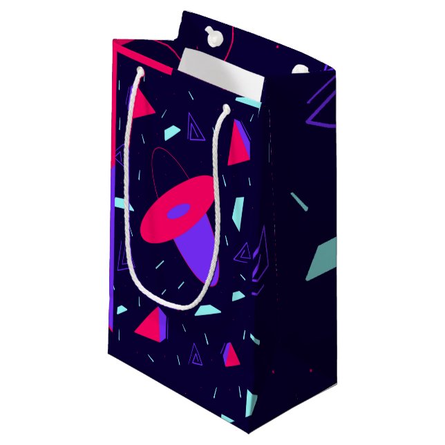 Sac cadeau Retro 80s/90s (Devant Angle)