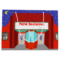 Sac cadeau Retro Movie Theatre