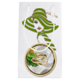 Sac cadeau romantique Tropical