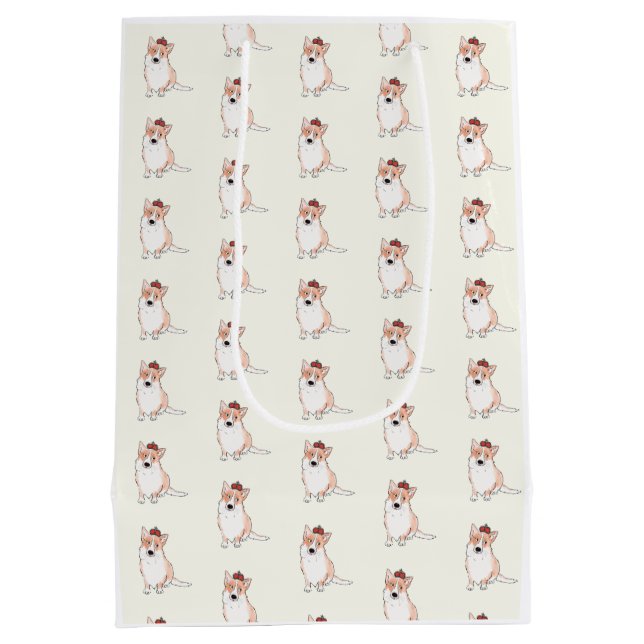 Sac cadeau Royal corgi (Dos)