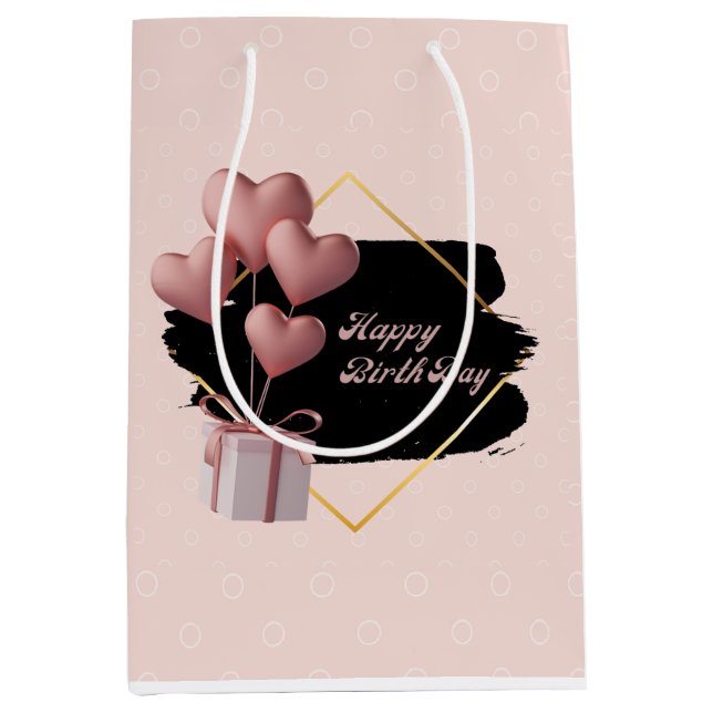 Sac cadeau - Sac cadeau d'anniversaire (Devant)