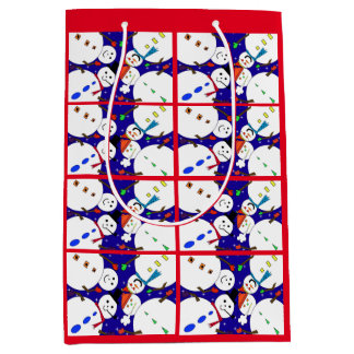 Sac cadeau Snowman