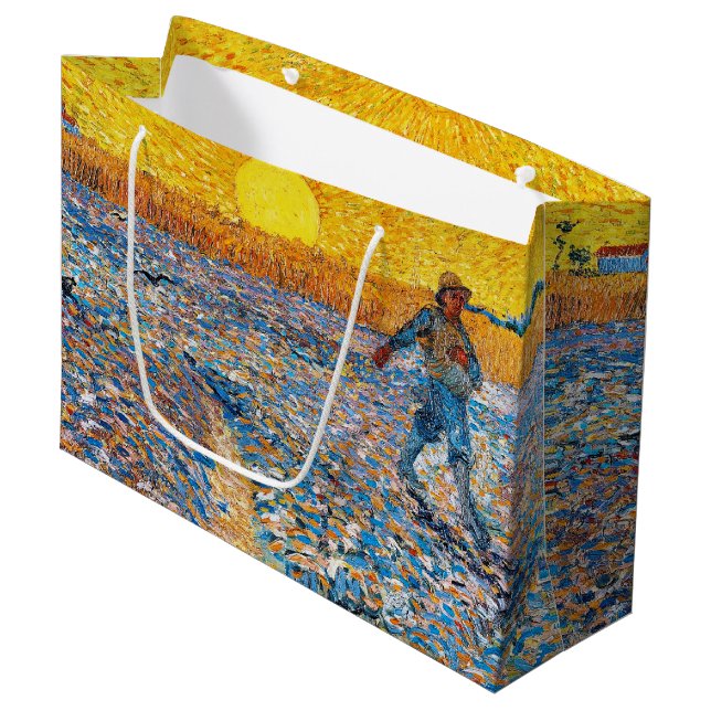Sac cadeau Sower, Van Gogh (Devant Angle)