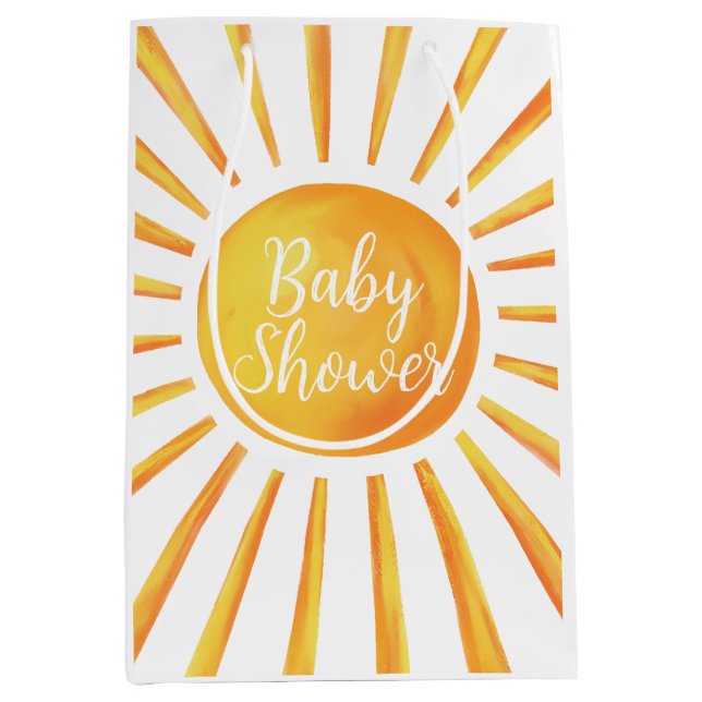 Sac cadeau Sunshine Baby shower (Devant)