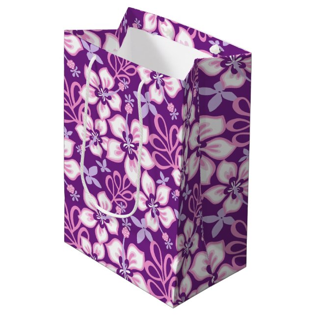 Sac cadeau SURF JUNGLE (PURPLE COMBO) (Devant Angle)