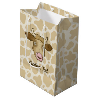 Sac cadeau surpris de vache