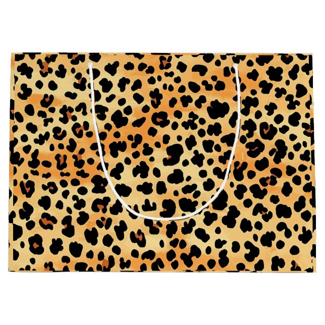 Sac cadeau Tiger Print (Devant)