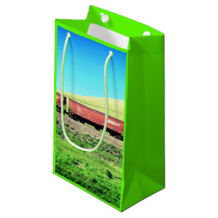 Sac cadeau Trains