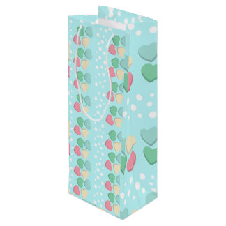 Sac cadeau vin vert à la menthe