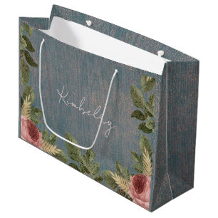 Sac cadeau Vintage Floral