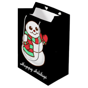 Sac cadeau Waving Snowman