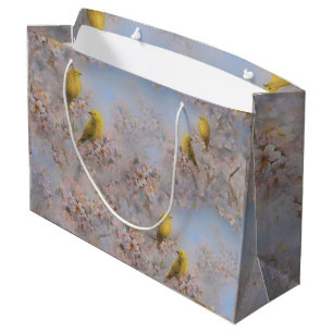 Sac Cadeau Yellow Birds