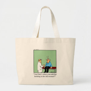 Sac caricature Tricot amusant