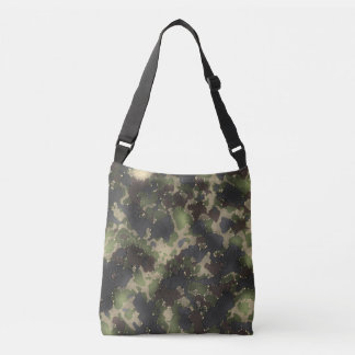 Sac carrossable bleu foncé en camo étoile