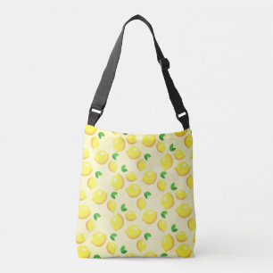 Sac carrossable de citrons jaunes