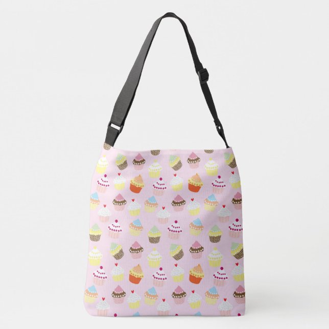Sac carrossable de la fête du Cupcake (Dos)