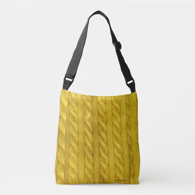 Sac carrossable jaune (Devant)