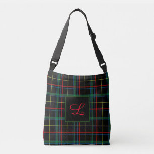 Sac carrossable Monogramme Tartan