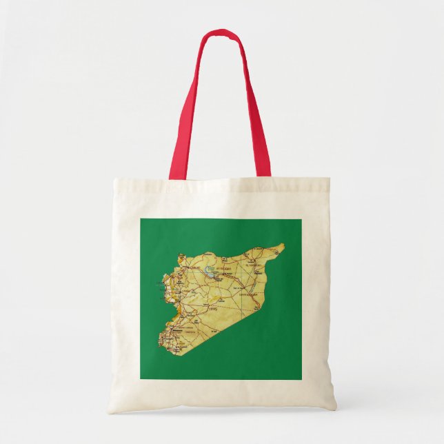Sac Carte Syrie (Devant)