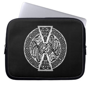 Sac celtique d'ordinateur portable de dragons