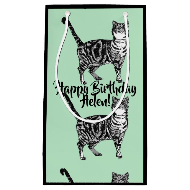 Sac Chat Tabby animal de compagnie Cadeau (Devant)