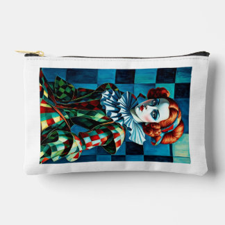 Sac Cosmétique Arlequin Elegance double face - Vin